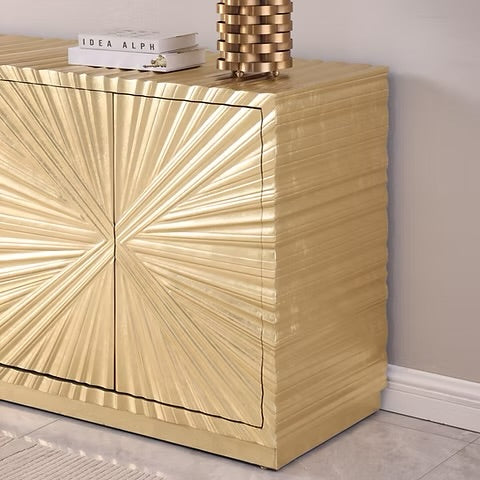 Helios Gold Leaf Console