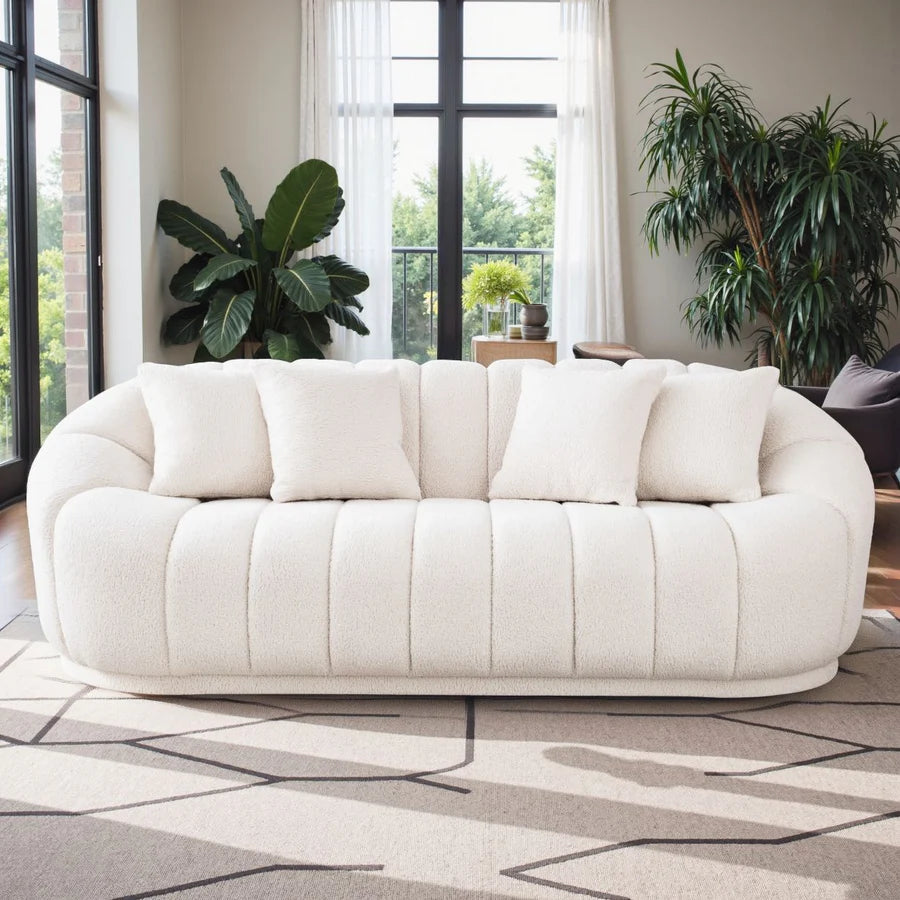 Fairfield Cream Boucle Sofa