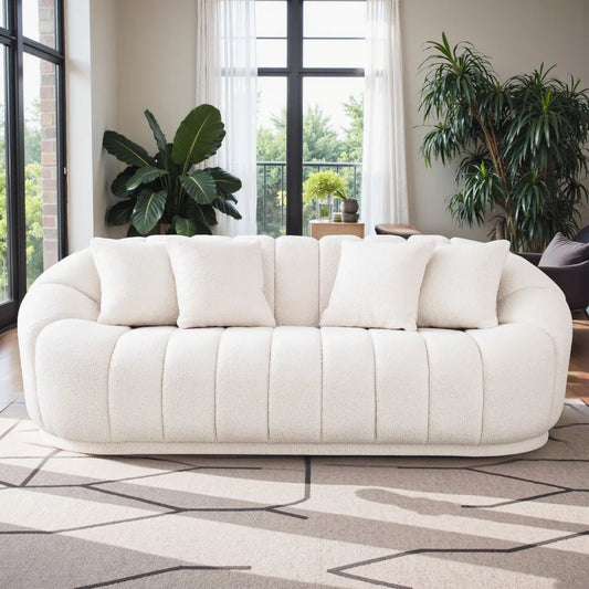 Fairfield Cream Boucle Sofa