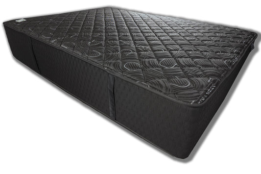 Frio Black 15" Firm Hybrid Mattress – Gel Memory Foam, Pocket Coils