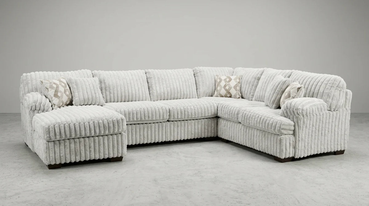 Plaza Sectional | Silver
