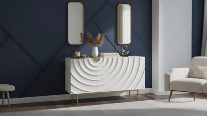 Onda Sideboard (Cream White)