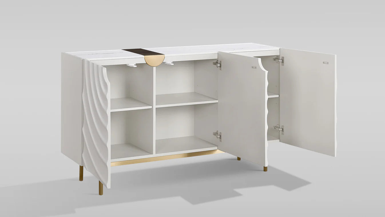 Onda Sideboard (Cream White)