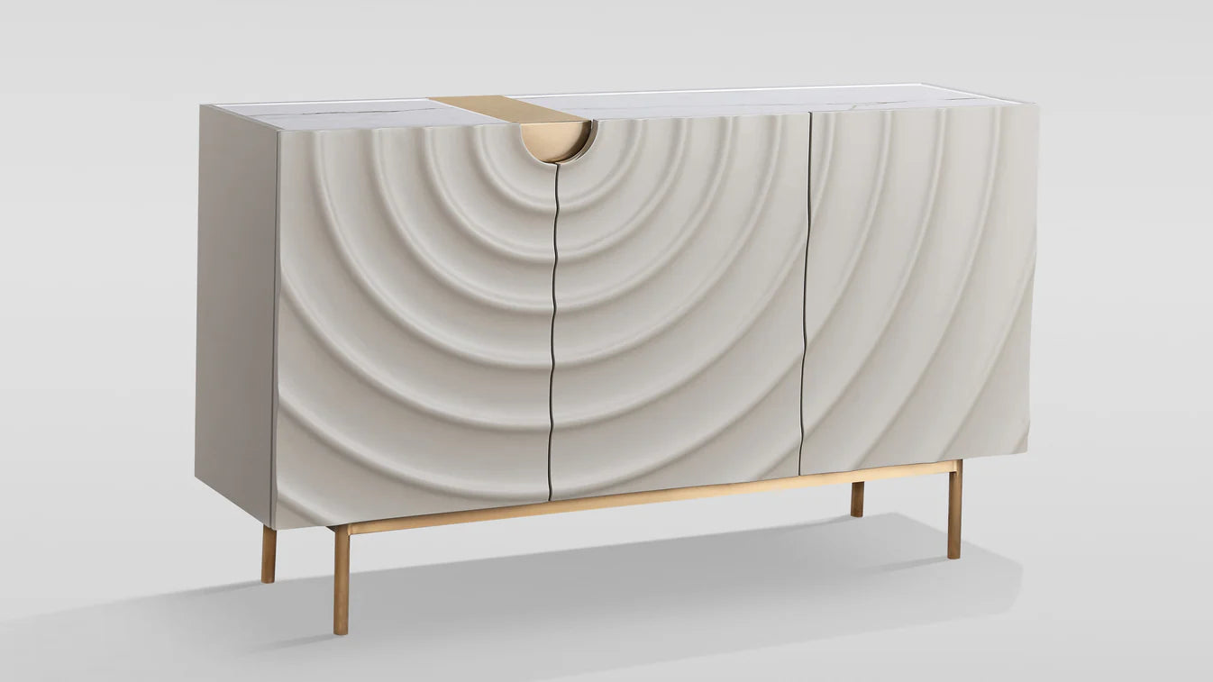 Onda Sideboard (Cream White)