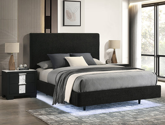 5096BK FABLE BLACK BED FRAME