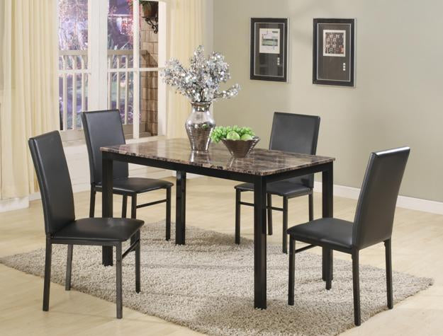 1217SET-WH AIDEN 5-PK DINETTE