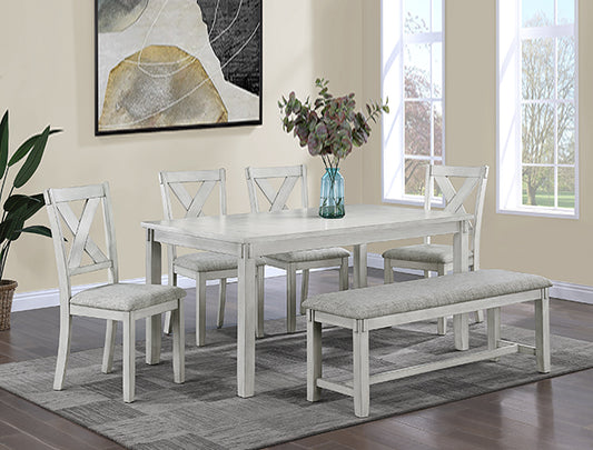 2321DW-6P CLARA DRIFTWOOD DINING