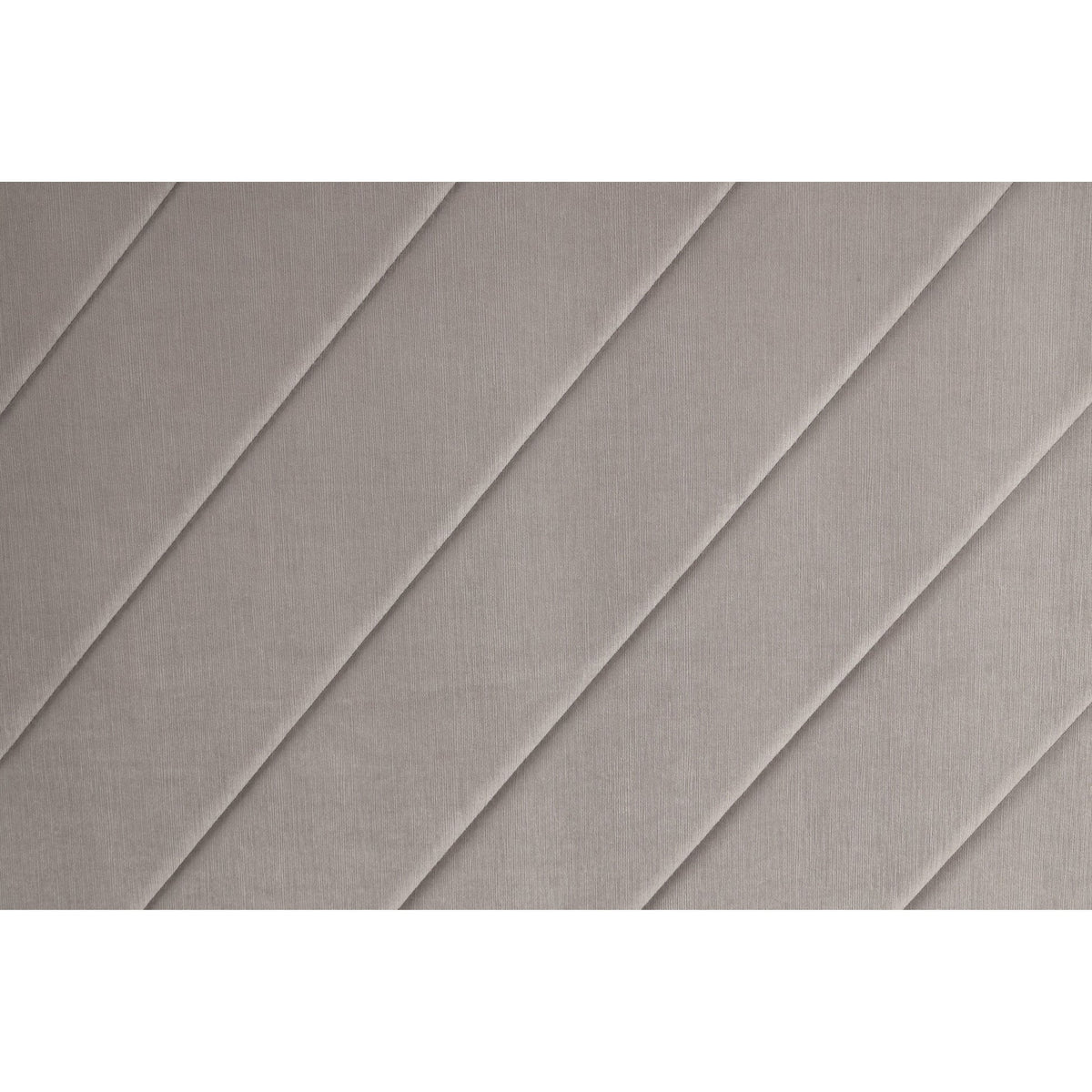 Mio Velvet Storage Bed | Gray | Queen