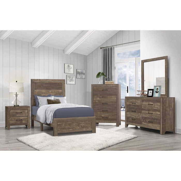 Corbin Twin Bed brwn