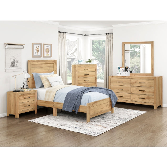 Corbin Twin Bed natural