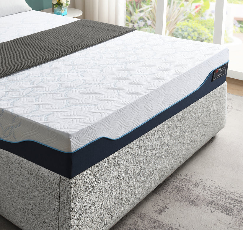 Eco 8" Cooling Gel Memory Foam Mattress – Green Tea Infused | M108