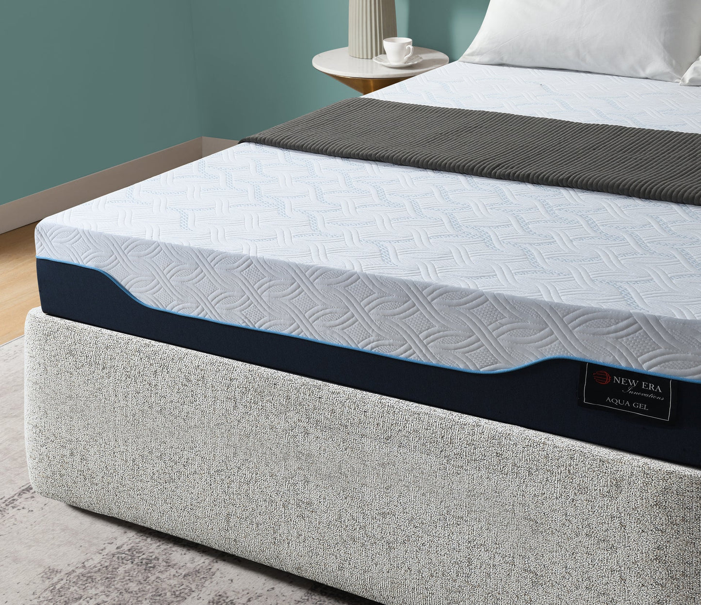 Eco 8" Cooling Gel Memory Foam Mattress – Green Tea Infused | M108