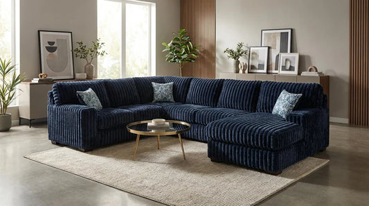 Austin 3-Piece Sectional – Navy