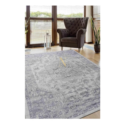 Marfi Silver Runner Area Rug