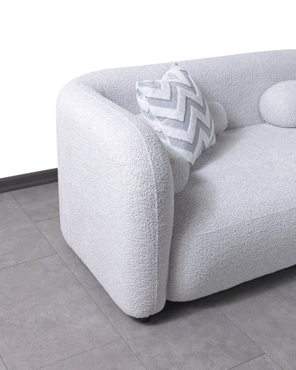 Liva Gray Boucle RAF Sectional