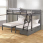 Full Over Double Twin Bunk Bed 2332-FTTDG