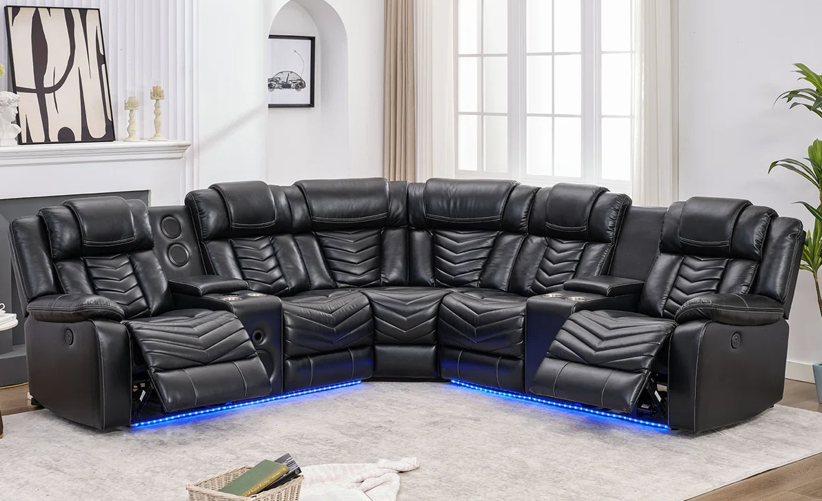 ACE29  Reclining Sectional