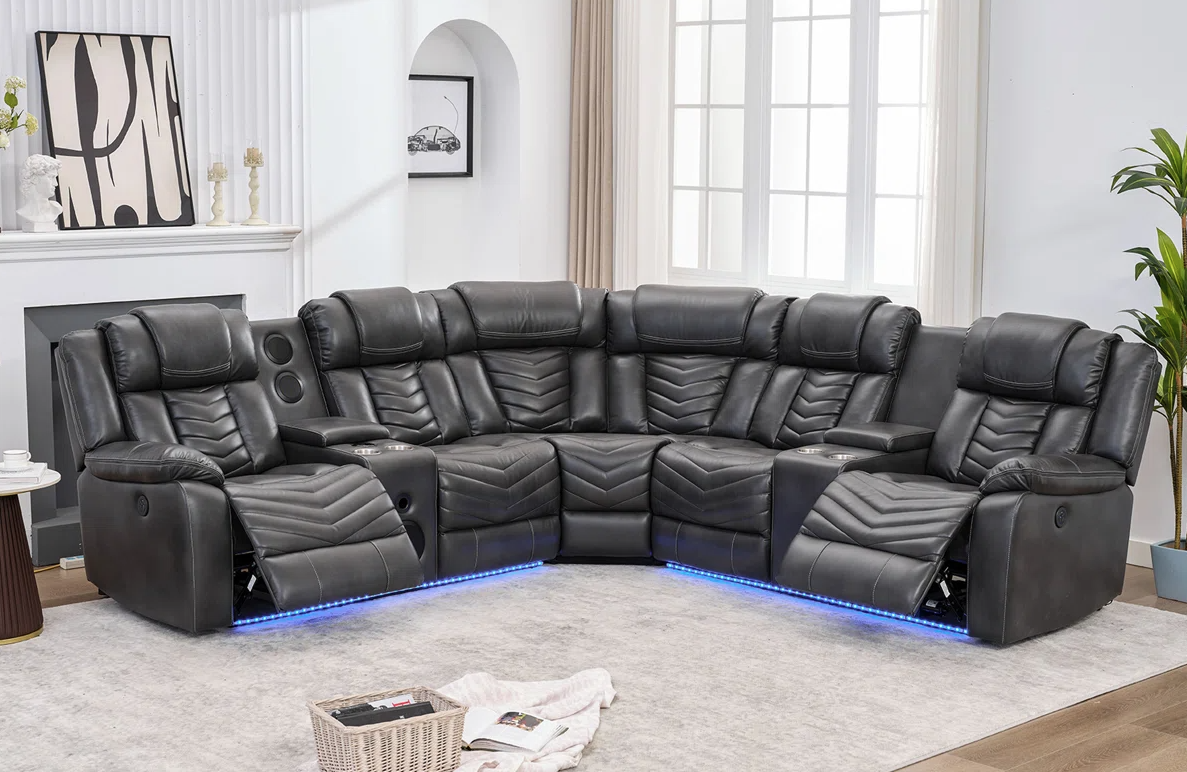 ACE29  Reclining Sectional