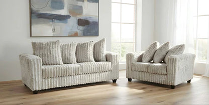 Gia Corduroy Sofa & Loveseat Set