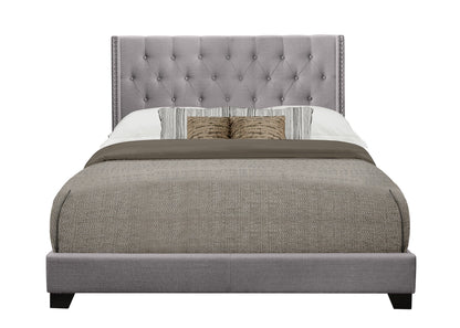Serene Grey Queen Bed