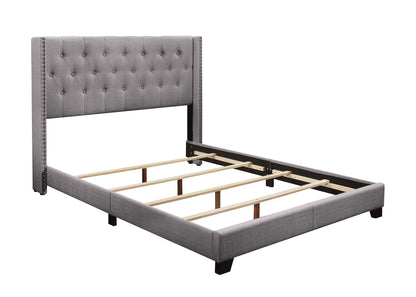 Serene Grey Queen Bed