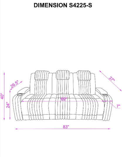 S4225 Lita  Pwr Recliners