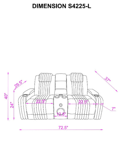 S4225 Lita  Pwr Recliners