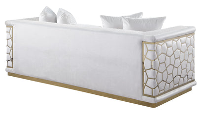 Stella Living Room Set – White (S1015)