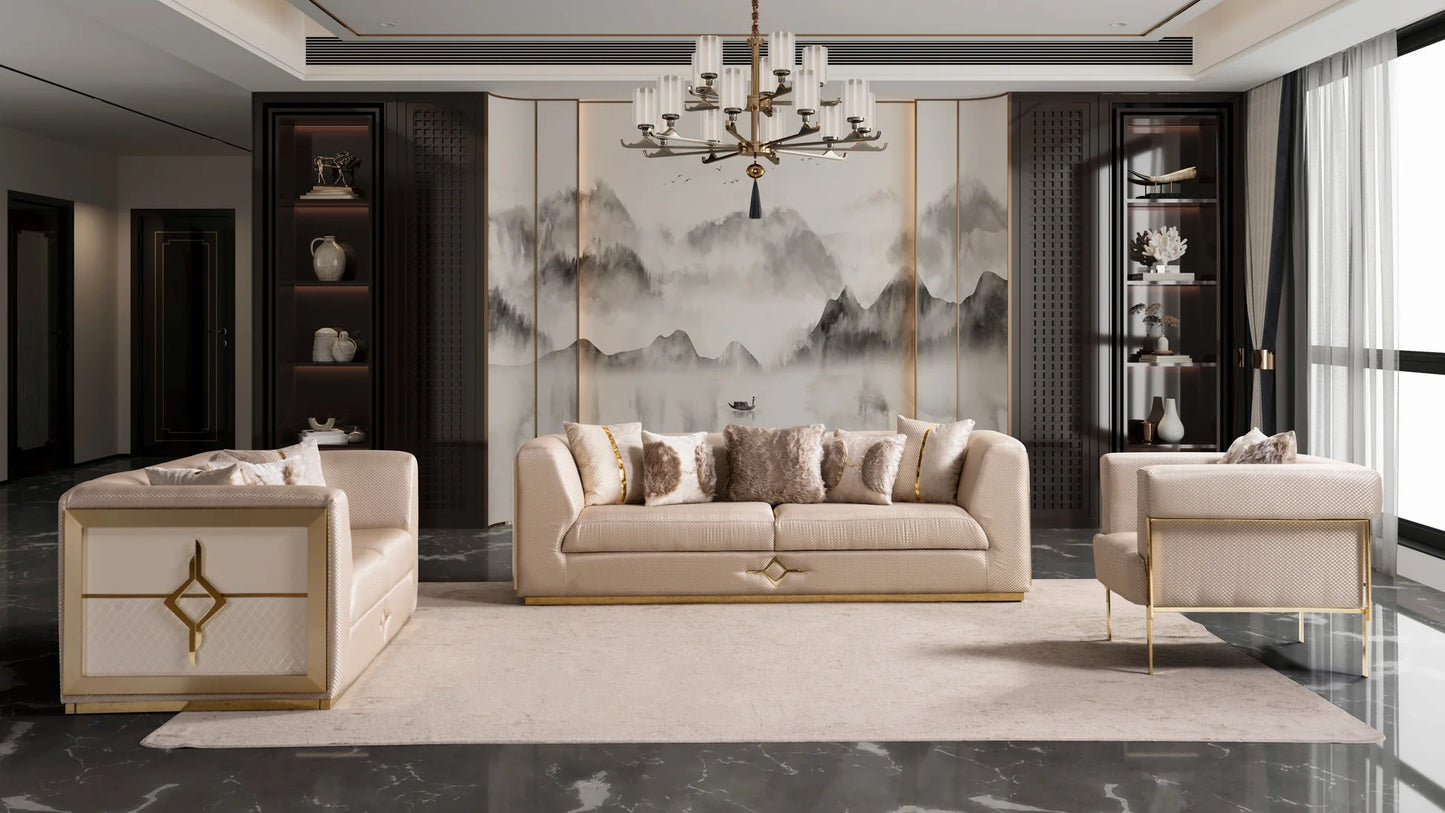 Vega Collection Sofa Set