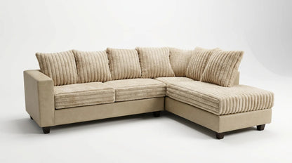 Costa Sectional | Contemporary Sofa & Chaise | Bone