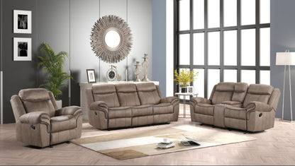 Andres Brown - 3pc Reclining Living Room Set