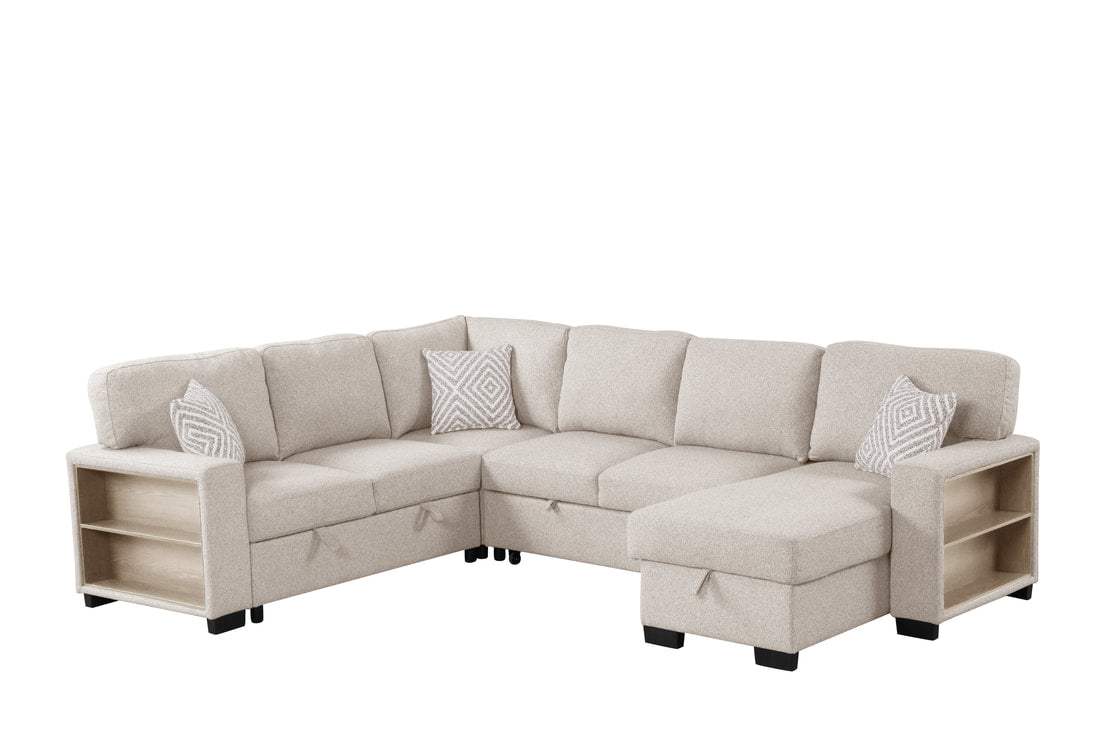 Atlantic  Sectional With Pull-Out Bed