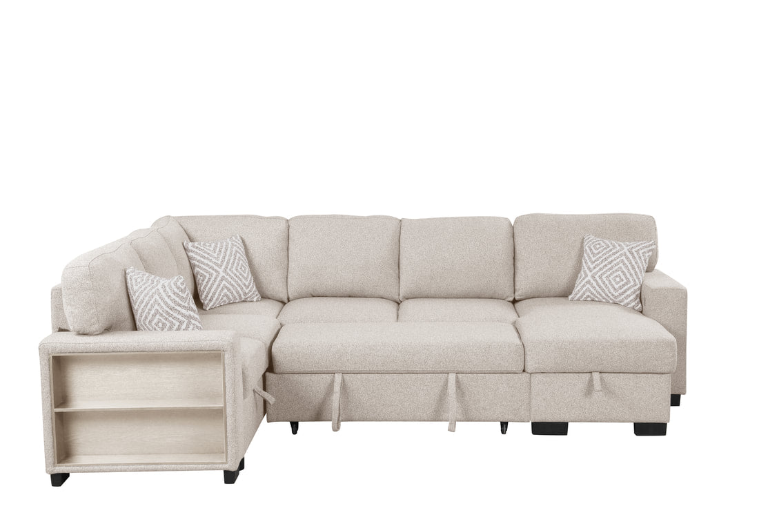 Atlantic  Sectional With Pull-Out Bed