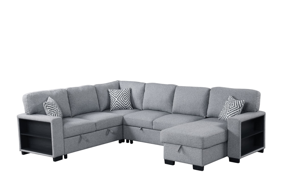 Atlantic  Sectional With Pull-Out Bed