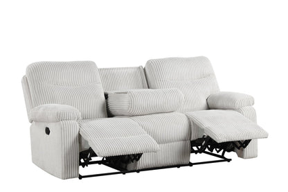 BRAVO - Beige 3pc Reclining Set