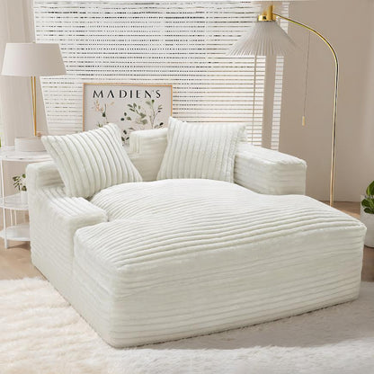 Plush Chaise Lounge