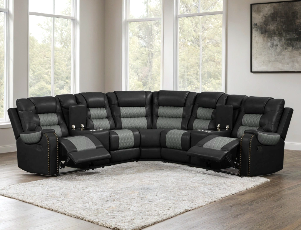 Jordon- Reclining Sectional