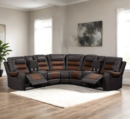 Jordon- Reclining Sectional