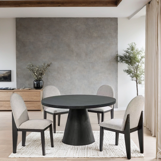 D500 Dining Table + 4 Chair Set