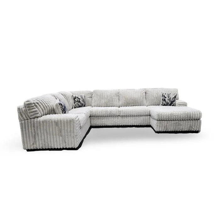 Austin 3-Piece Sectional – Light Grey