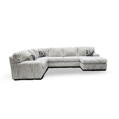 Austin 3-Piece Sectional – Light Grey