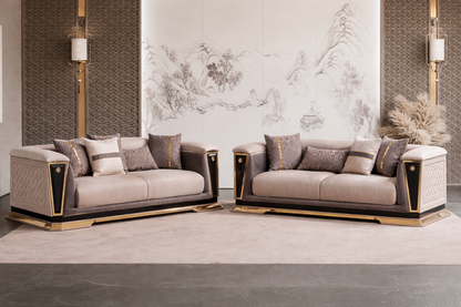 Diamond Collection Sofa Set