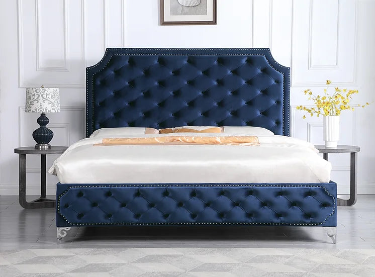 B830 Leilah (Blue) Bed P