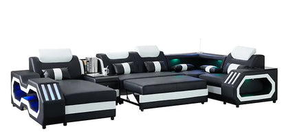 MI-9916 Matrix Sectional with Coffee table and TV Stand