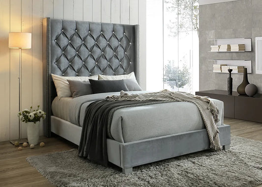 B9830 Beverly (Grey Bed