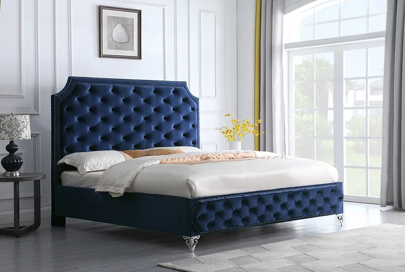 B830 Leilah (Blue) Bed P