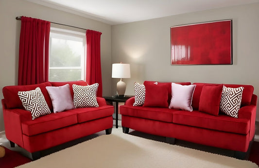 Sofá y Loveseat Cinnabar