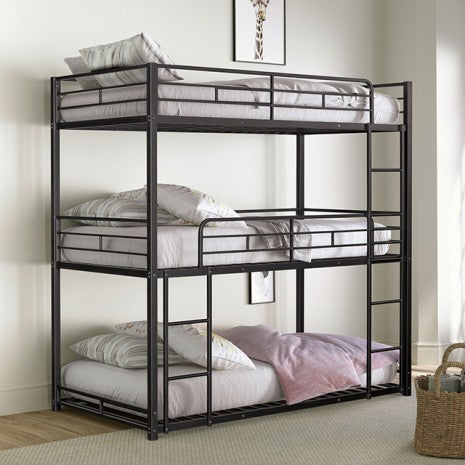 FELGU TRIPLE TWIN METAL BUNKBED