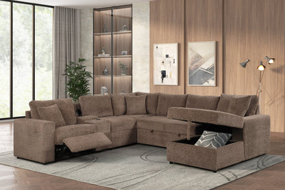 Hunter Sleeper Sectional with Storage, Pull-Out Bed & Bluetooth Speaker