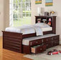 TWIN BED+TRUNDLE W/ SLATS